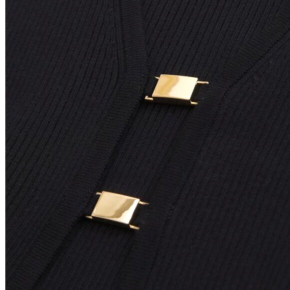 Abercrombie Slim Hardware Cardigan - Picture 2 of 2